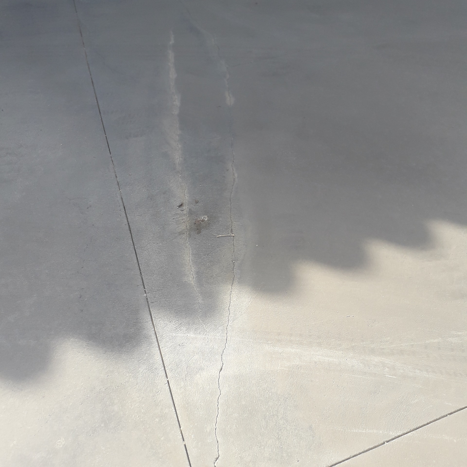 Construction neuve: Fissures